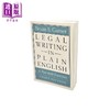 【中商原版】芝加哥写作编辑和出版指南系列 浅显易懂的法律写作 Legal Writing in Plain English  A Text with Exercises 商品缩略图1