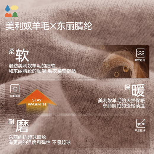 【儿童猫猫开衫】森林棠25秋款女童舒适顺滑保暖提花毛衣开衫60612501 商品图3