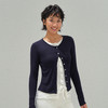 Ariseism 美式复古长袖T恤女秋季新款修身上衣 商品缩略图0