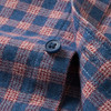 【全棉】罗蒙秋冬长袖格子衬衫厚款保暖时尚日常百搭休闲男士长袖衬衣 商品缩略图7