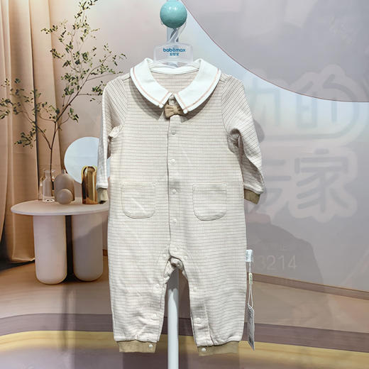 Cucutas男婴童连体服CY25AUW212白咖色调66#-80# 商品图1