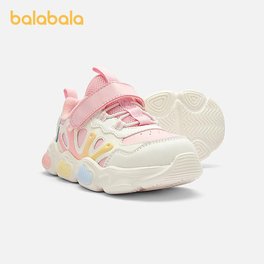 巴拉巴拉儿童稳步鞋女宝宝闪灯鞋可爱2025新秋冬鞋子 商品图1