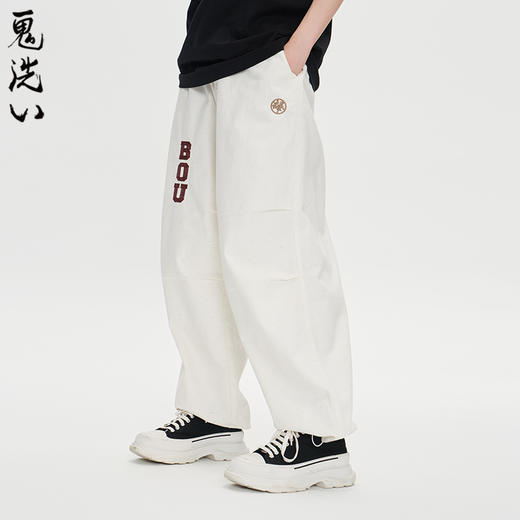 ONIARAI/鬼洗25秋季新品棒系列达摩刺绣宽松牛仔裤中性 25N4407 商品图2