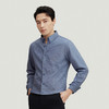 【全棉】罗蒙秋冬长袖衬衫男士纯棉保暖舒适易打理简约领尖小扣时尚衬衣 商品缩略图2