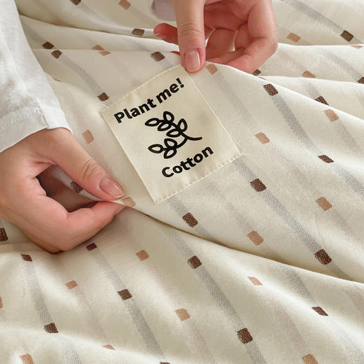 自然醒色织酵洗云感被TD 商品图5