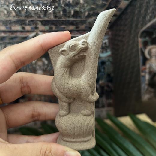 云岗石窟流失海外文物拱尾立兽陶瓷文创冰箱贴山西大同创意磁吸 商品图4