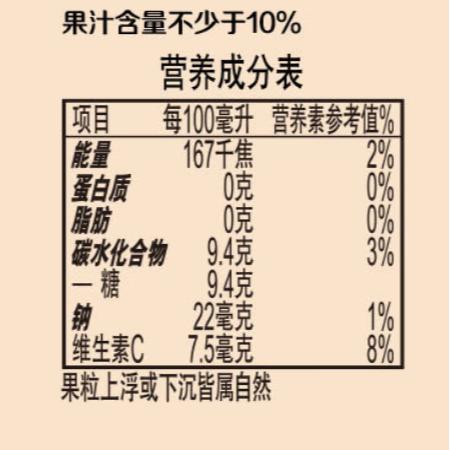 【特调DIY】橙香茉莉茶：美汁源果粒橙450ml + 东方树叶茉莉花茶500ml 商品图2