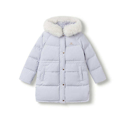 巴拉巴拉balaOne儿童羽绒服女童户外防护加厚保暖冬中长款2025新 商品图4