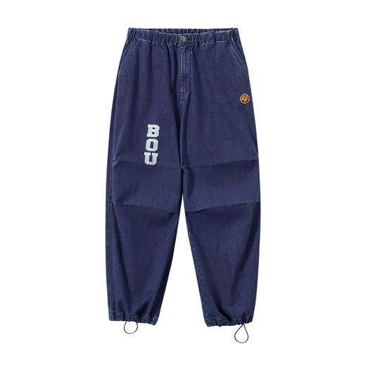 ONIARAI/鬼洗25秋季新品棒系列达摩刺绣宽松牛仔裤中性 25N4407 商品图3