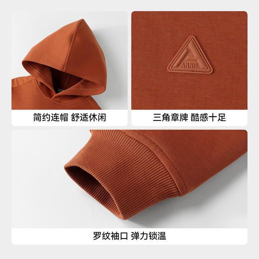 【实体店同款】男童带帽长袖卫衣秋季新款安奈儿童装AB531028 商品图4