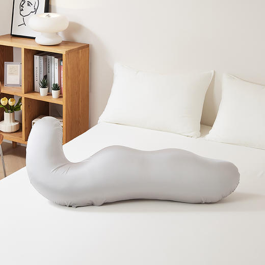 水漾凉感光感床上长条人体工学抱枕|解锁安稳睡姿，怎么睡都舒坦！ 商品图3