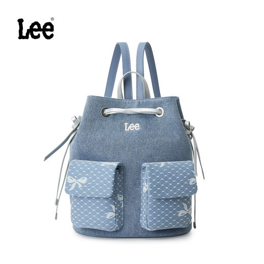 Lee耳语系列蕾丝蝴蝶结双肩包 6977758218916 商品图0