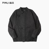 PINLI品立春季新款新中式盘扣立领夹克中国风提花休闲外套男B253104029 商品缩略图3