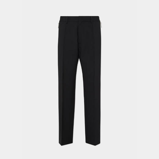 DSQUARED2 男士侧拉链棉质休闲裤 黑色 S74KB1058 S40320 900 商品图0