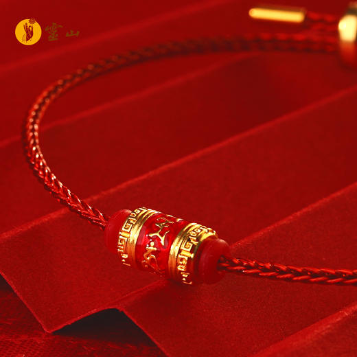 灵山开运金·真言黄金手绳 商品图2