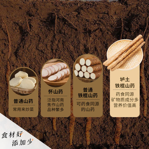 高纤铁棍山药雪花片 180g/罐 商品图1
