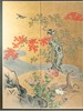 独角鹿西洋古董日本江户时代出品土佐画派风格「枫林鹿群」主题纸本设色金地六曲屏风 商品缩略图3