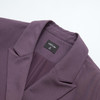 西遇气质高级感紫色正肩通勤西装外套女秋季廓形百搭休闲西服V2951190 商品缩略图5