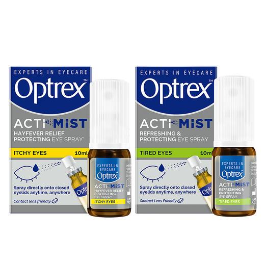 【宁波发】Optrex爱滴氏 眼干眼痒眼疲劳 润眼喷雾组合 商品图2
