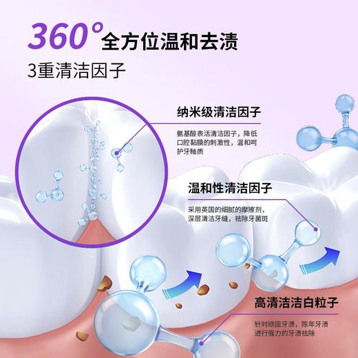 Present-More普斯特 去渍亮白牙膏130g（薄荷香型） 商品图2