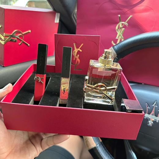 D082532祥云金条黑红条自由之水三件套浮雕礼盒 商品图3