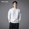 PINLI品立2025秋季新品纯色百搭圆领卫衣潮牌宽松休闲套头男上衣GV253109030 商品缩略图0