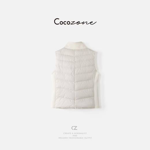 COCO ZONE 刘一一 “冬日暖阳”轻户外修身撞色马甲 CD2A1949 商品图1