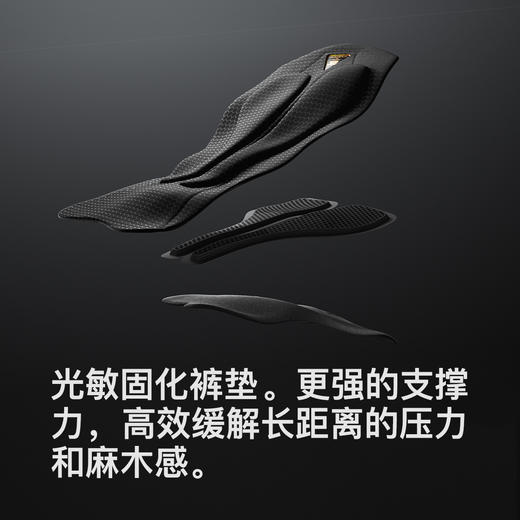 GRC桀骜无尽秋冬新款女士RESEARCH多功能保暖背带自行车骑行长裤 商品图2