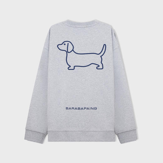 【断码清仓】HX 秋季圆领卫衣宽松版型C106530035101联名款 商品图7