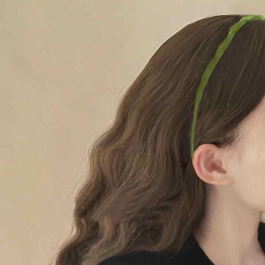 「简约糖果色！9.9到手3支」夏日发箍！女夏显脸小女头箍洗脸化妆压发发卡发箍时尚饰品 商品图1