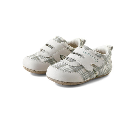 【商场同款】英氏儿童鞋春秋男童防滑步前鞋女童魔术贴布鞋新款 商品图4