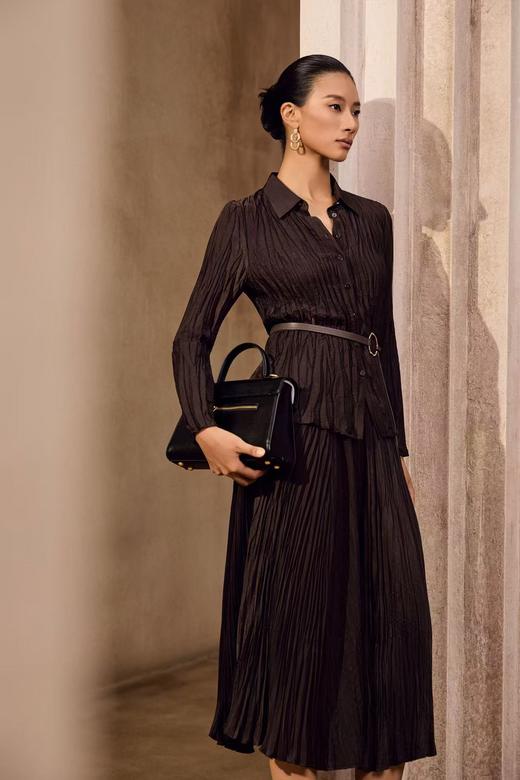 设计师系列褶皱套装衬衣 商品图1