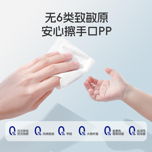 舒比奇敏感肌厚湿巾 60抽/包 家庭装 商品图1