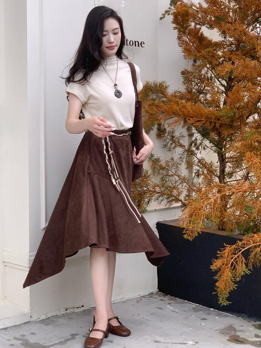 【百图lulu定制】【提气色小衫】软糯 细腻高弹 收腰 短袖 小衫 T恤 商品图1