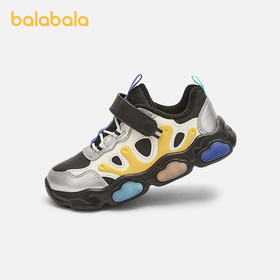 巴拉巴拉童鞋儿童运动鞋男童闪灯鞋2025秋冬新款鞋子