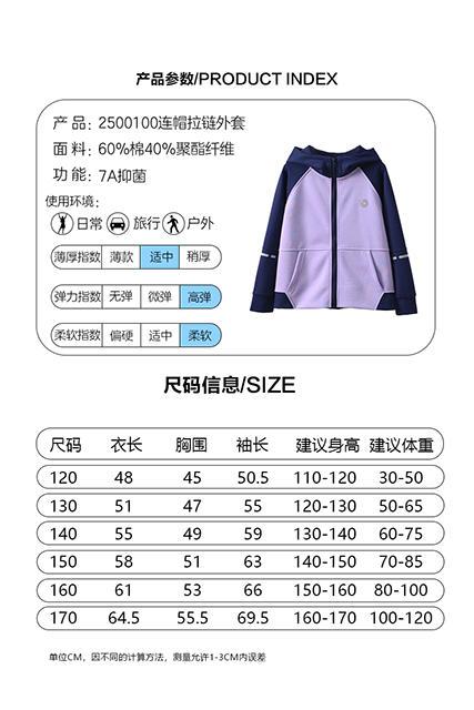 拉慕儿秋季新品2500100拼接插肩外套 商品图4