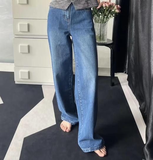 重磅神裤！row  eglitta牛仔裤  拉腿长显腿直！宽松直筒牛仔裤 土耳其bossa面料 商品图2