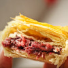 云南【手工鲜花饼】层层酥脆、松软、花味自然、口感清甜，现摘滇红重瓣玫瑰花为馅，手工制馅、搓揉饼皮、手工包馅！ 商品缩略图0