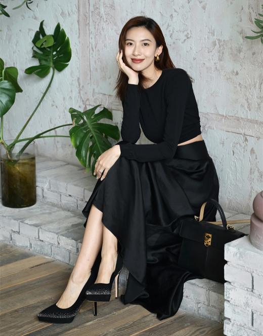 诺贝达轻奢水钻高跟鞋晚宴婚礼优雅婚鞋尖头细跟浅口单鞋 商品图1