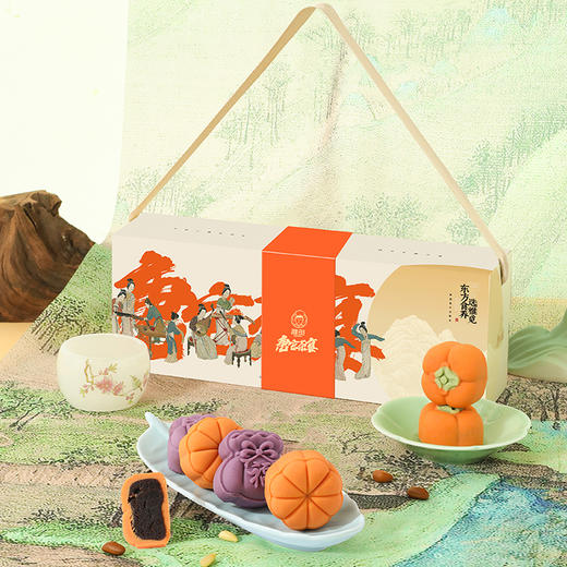 雅觅唐宫茶宴·长相思糕点礼盒360g 商品图2