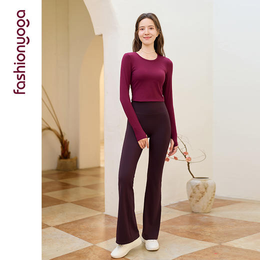 FC15354蕾丝拼接美背长袖 商品图3