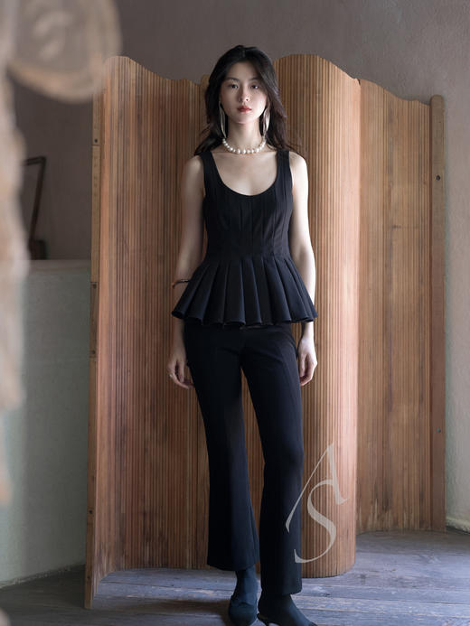 Ashlyn  黑色Leon交窬胸衣 商品图6