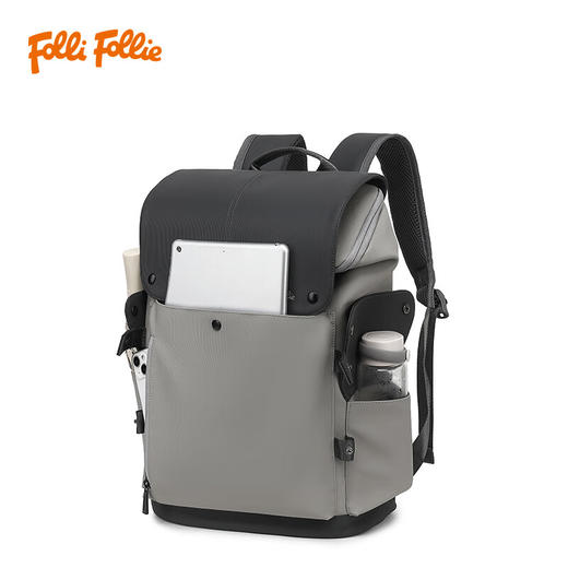 FolliFollie商务简约修身双肩包FF-D004A 商品图2