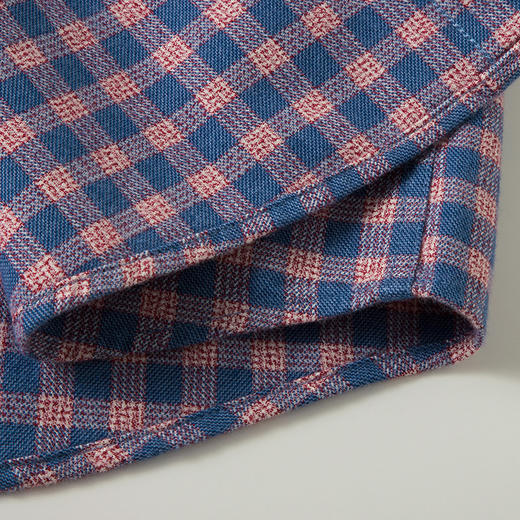 【全棉】罗蒙秋冬长袖格子衬衫厚款保暖时尚日常百搭休闲男士长袖衬衣 商品图9