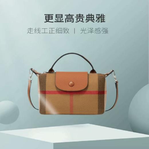 Hotend美国轻奢百搭休闲条纹可单肩包斜挎手机包通勤包礼盒包装 商品图2