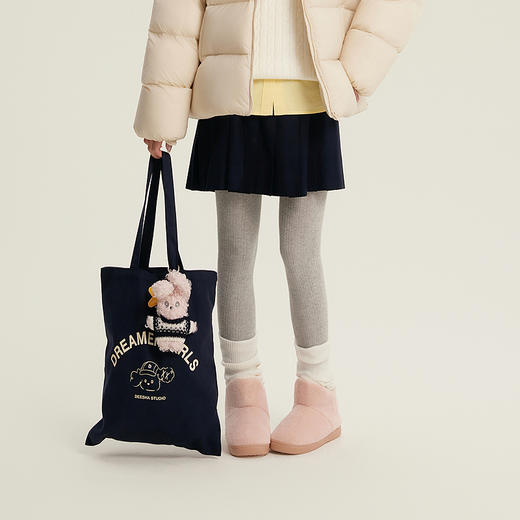 笛莎Deesha青少年小狗系列多色帆布包 商品图3