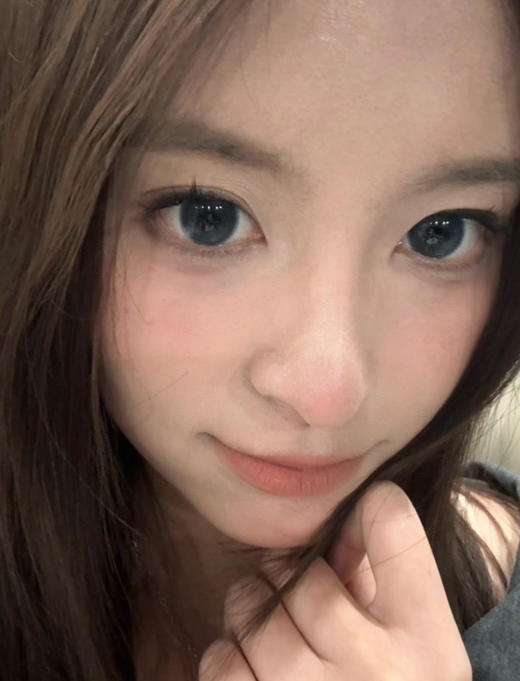 日抛 Fully Gift 丝缎海14.5 着色13.8 清透蓝灰 商品图6