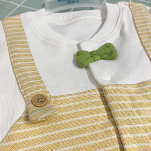 Cucutas男婴童连体服CY25AUW214黄白色调66#-80# 商品图3