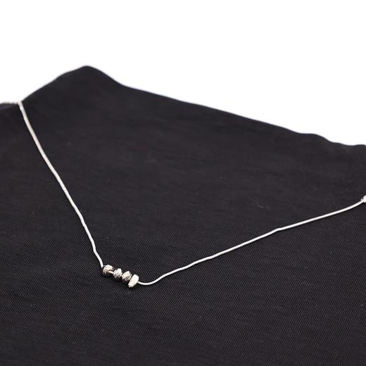 半身缘女装 秋季透气蝙蝠袖柔软舒适半高领T恤253113M01140020 商品图3