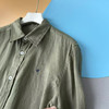 拉满的一款！2025春夏新款刺绣小众设计师款亚麻翻领衬衫外套上衣女款！ 商品缩略图2
